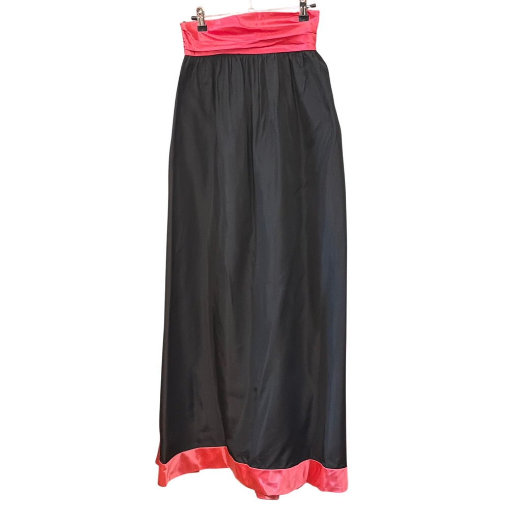 Vintage Maxi Skirt Formal Black Tie Regencycore Ballgown Holiday Party Festive